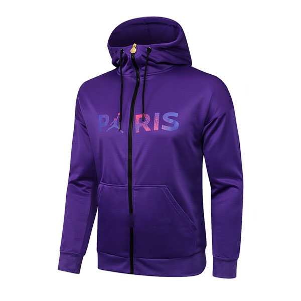 Chaqueta Con Capucha PSG 2021-2022 Purpura